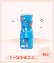 Load image into Gallery viewer, Side view of Gerber Puffs Vanilla 42g Canister