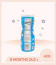 Load image into Gallery viewer, Nutrition facts of Gerber Puffs Vanilla 42g Canister
