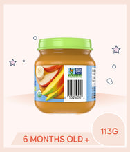 Load image into Gallery viewer, Gerber Organic Mango Apple Banana Baby Food 113g Jar with Non-GMO project verified logo