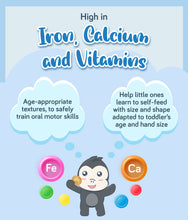 Load image into Gallery viewer, Cerelac Nutribites 180g Pouch high in iron, calcium and vitamins with age-appropriate textures and size for self-feeding