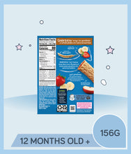 Load image into Gallery viewer, Nutrition facts of Gerber Soft Baked Grain Bars Strawberry Banana 156g Box