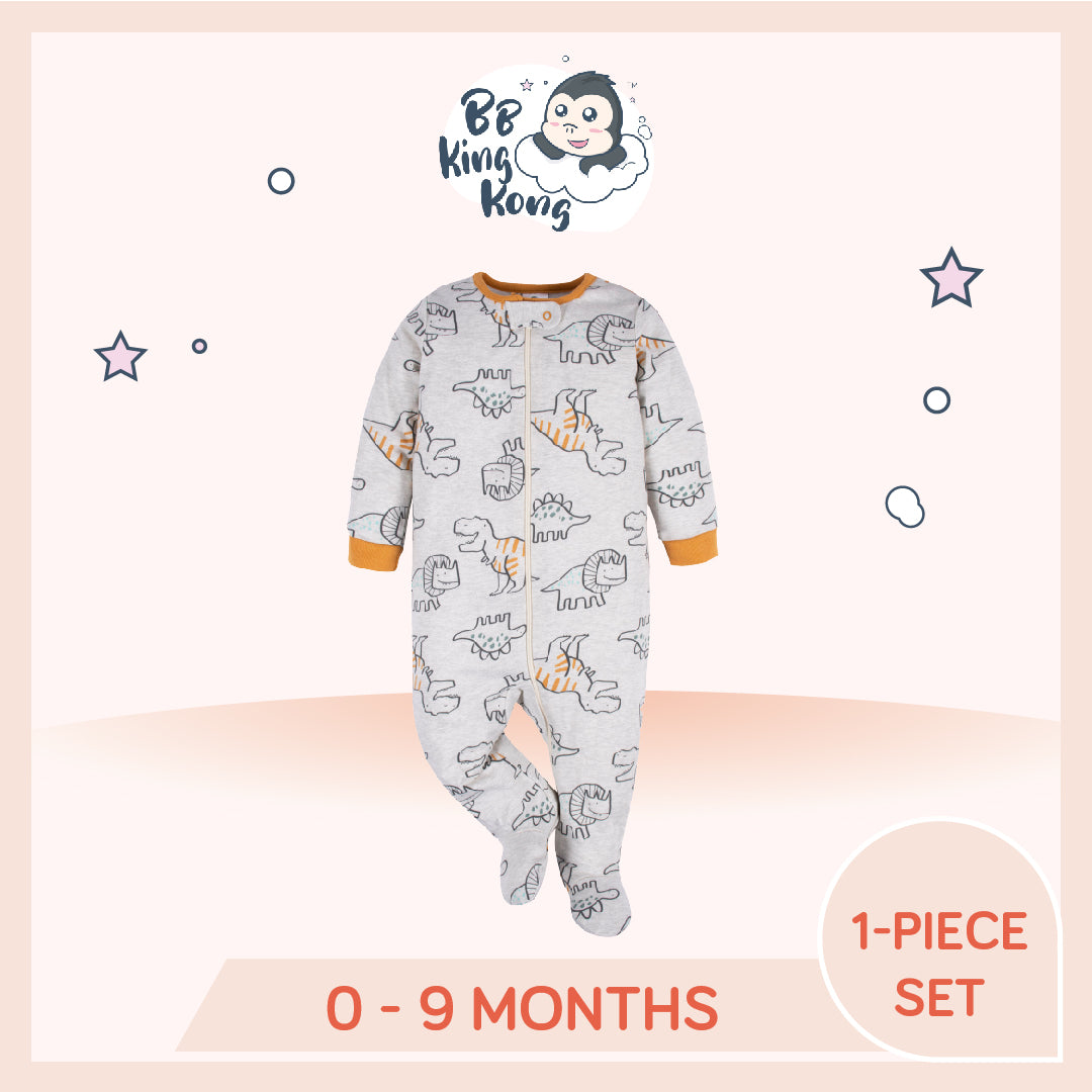 Gerber Baby Boy Dinos Sleep 'N Plays 1-piece set for 0 to 9 months