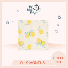 Load image into Gallery viewer, Yellow clothing with allover lemon print