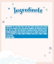 Load image into Gallery viewer, Ingredients of Gerber Puffs To Go Strawberry Apple 14g Pouch