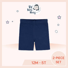 Load image into Gallery viewer, Navy Gerber Baby Girl Bike Short Pant
