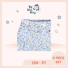 Load image into Gallery viewer, Gerber Baby Girl Blue Flora Skirt design