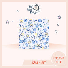 Load image into Gallery viewer, Blue floral skirt design