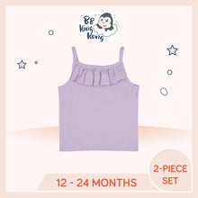 Load image into Gallery viewer, Purple Gerber Baby Girl Sleeveless Top for 12 to 24 months