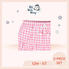 Load image into Gallery viewer, Gerber Baby Girl Skirt with gingham design