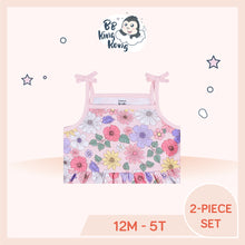 Load image into Gallery viewer, Tank knit dress features faux ties at the shoulders