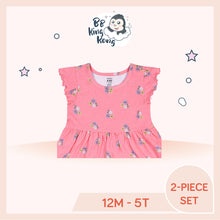 Load image into Gallery viewer, Ruffled Sleeve knit dress features a comfy crew neck