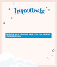 Load image into Gallery viewer, Ingredients of Gerber Apple Strawberry Banana Baby Food 113g Jar