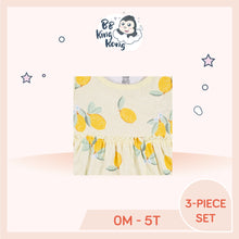 Load image into Gallery viewer, Yellow dress with a comfy crew neck