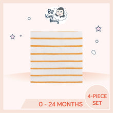 Load image into Gallery viewer, White and orange striped cloth