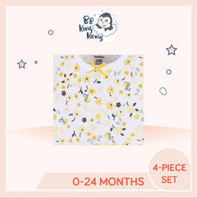 Load image into Gallery viewer, White cloth with allover daisy print