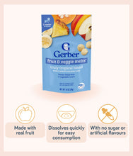 Load image into Gallery viewer, Gerber Very Berry Blend Fruit & Veggie Melts 28g Pouch