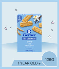 Load image into Gallery viewer, Gerber Snack Lil Biscuits 126g Box