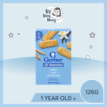 Load image into Gallery viewer, Gerber Snack Lil Biscuits 126g Box