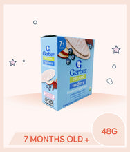 Load image into Gallery viewer, Gerber Organic Teethers Blueberry Apple Beet 48g Box