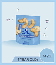Load image into Gallery viewer, Gerber Snack Banana Cookies 142G Box Makanan Bayi 12 months+/Baby Food Snack/Biscuit