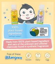 Load image into Gallery viewer, Calendula and Super Sensitive Bubble Bath Sample Pack is made from 100% plant-based ingredients and free from gluten, dairy, egg
