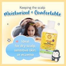 Load image into Gallery viewer, California Baby Calendula Hair Conditioner keeps dry, sensitive scalp moisturised and comfortable
