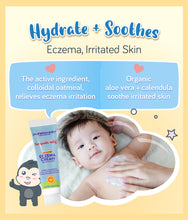 Load image into Gallery viewer, Eczema Cream contain plant-based ingredients like organic aloe vera and calendula too hydrate and soothe irritated skin