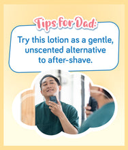 Load image into Gallery viewer, California Baby No Fragrance Super Sensitive Everyday Lotion can be used as lotion for after-shave.