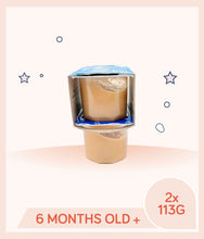 Load image into Gallery viewer, Side of view of Gerber Natural Apple Strawberry Banana Tub