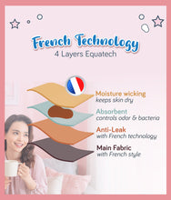 Load image into Gallery viewer, Emer Romi Period Panty uses French Technology with 4 layer equatech
