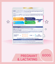Load image into Gallery viewer, Back view of Promama 600g BIB with nutritional info