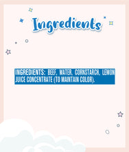 Load image into Gallery viewer, Ingredients of Gerber Beef & Gravy 71g jar