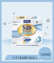 Load image into Gallery viewer, S-26 Gold Progress 1.65kg BIB is for kids 1 to 3 years old