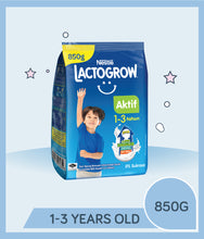 Load image into Gallery viewer, Front tilt view of Lactogrow Aktif 850g Pouch
