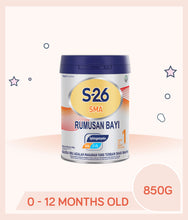 Load image into Gallery viewer, S-26 SMA Step 1 850g TIN is for kids 0 to 12 months old