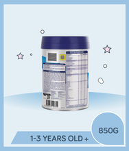 Load image into Gallery viewer, Side view of S-26 Gold Progress 900g Tin with product info