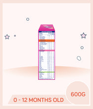 Load image into Gallery viewer, Nutrition facts table for S-26 Step 1 600g BIB