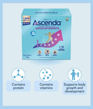 Load image into Gallery viewer, Ascenda Catch-Up Growth milk formula packaging with product features