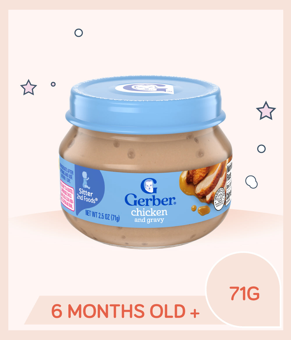 Gerber Chicken Gravy 71g Jar – BB King Kong