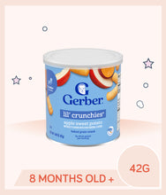Load image into Gallery viewer, Gerber Lil Crunchies Apple Sweet Potato 42g Canister for kids over 8 months old