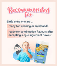 Load image into Gallery viewer, Gerber Organic Cereal Oatmeal Banana 227g Container recommended for kids ready for weaning or mixed flavours