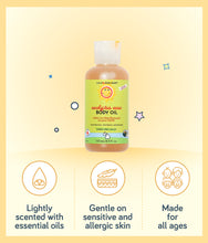 Load image into Gallery viewer, California Baby Eucalyptus Ease Body Oil is lightly scented with essential oils and gentle on sensitive & allergic skin