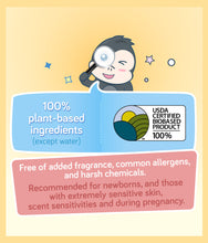 Load image into Gallery viewer, California Baby Super Sensitive sample pack is 100% plant-based ingredients with USDA-certified