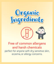 Load image into Gallery viewer, California Baby Eczema Relief sample pack contain organic ingredients which is free of common allergens and harsh chemicals