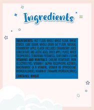 Load image into Gallery viewer, Ingredients used for Gerber Puffs Strawberry Apple 42g Canister