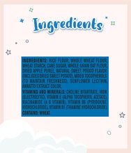 Load image into Gallery viewer, Ingredients of Gerber Puffs Sweet Potato 42g Canister