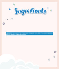 Load image into Gallery viewer, Ingredients of Gerber Teethers Strawberry Apple Spinach