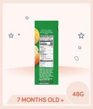 Load image into Gallery viewer, Nutrition facts of Gerber Organic Teethers Mango Banana Carrot 48g