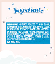 Load image into Gallery viewer, Ingredients of Gerber Yogurt Melts Strawberry