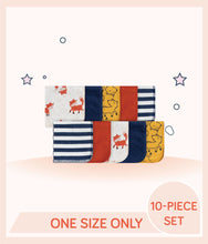Load image into Gallery viewer, Gerber 10-Pack Boys Fox Washcloths one size only